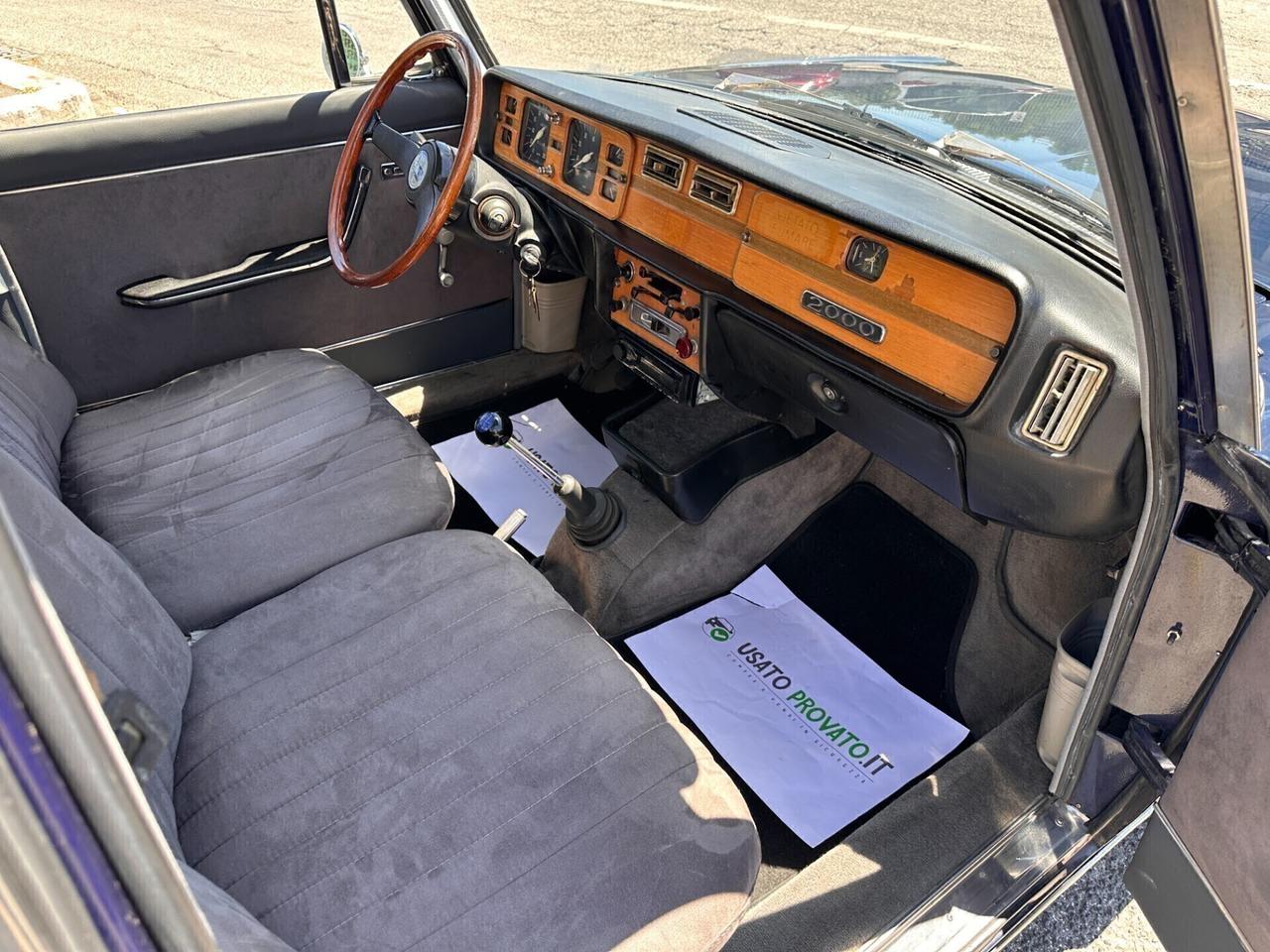 Lancia Flavia 2000 Boxer ASI RESTAURATA