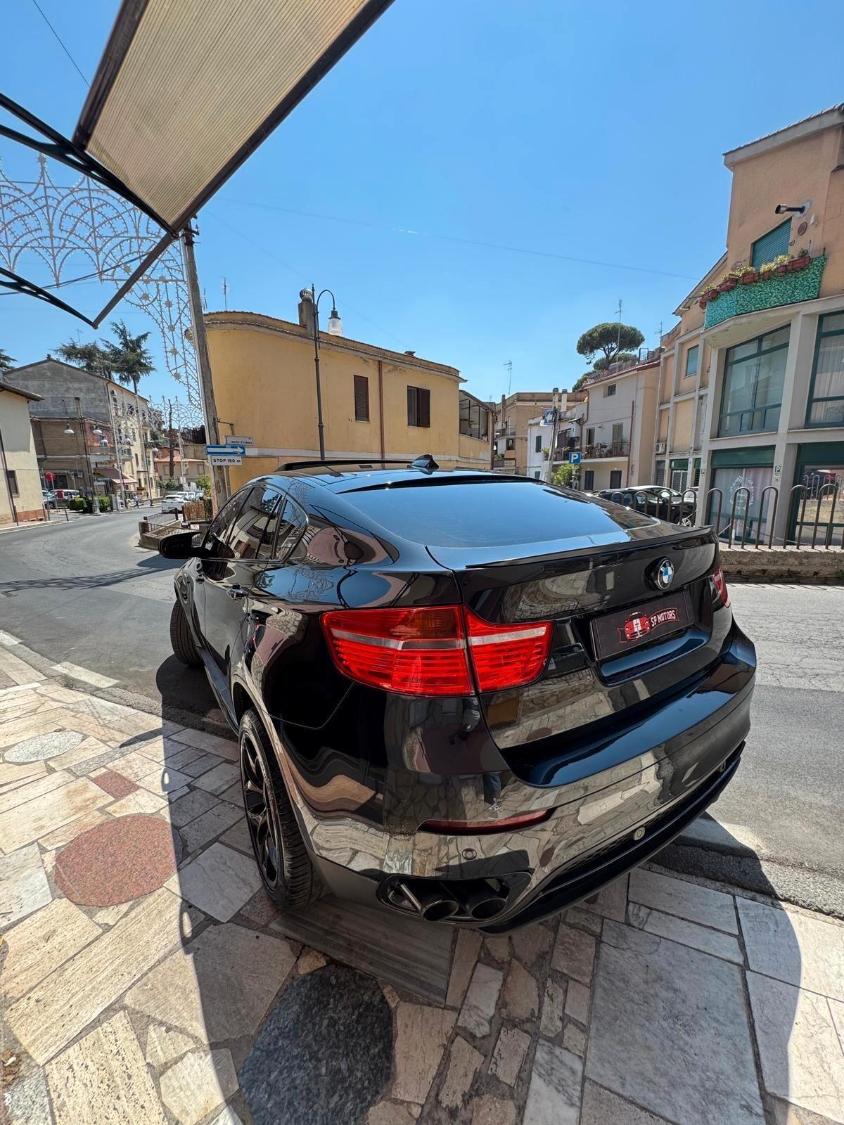 Bmw X6 xDrive35d Msport 286 cv, SERVICE BMW, FULL OPT. TOTAL BLACK, UNICA