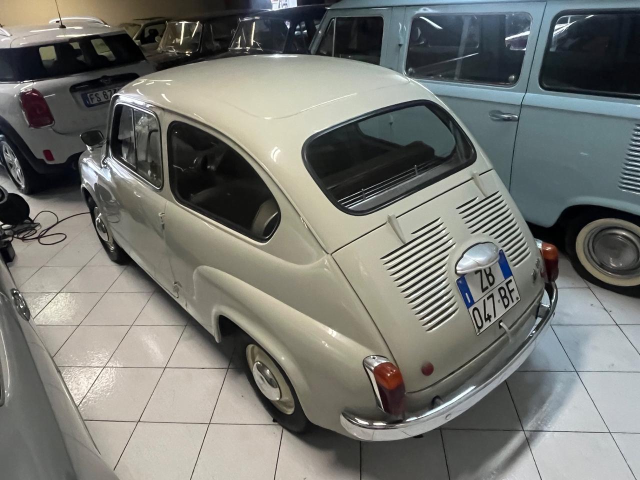 Fiat 600 Prima serie vetri scorrevoli - 1956