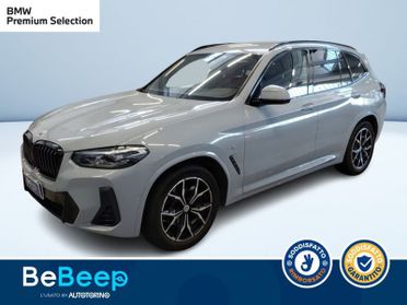 BMW X3 XDRIVE20D MHEV 48V MSPORT AUTO
