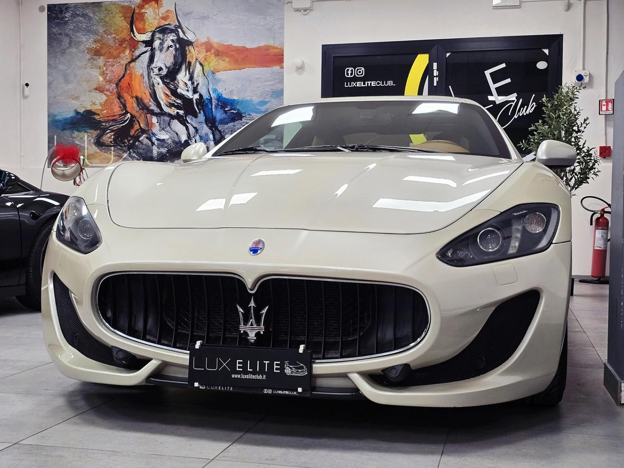 Maserati GranTurismo 4.7 S V8 CAMBIOCORSA_BIANCO FUJI_GARANZIA 12 MESI