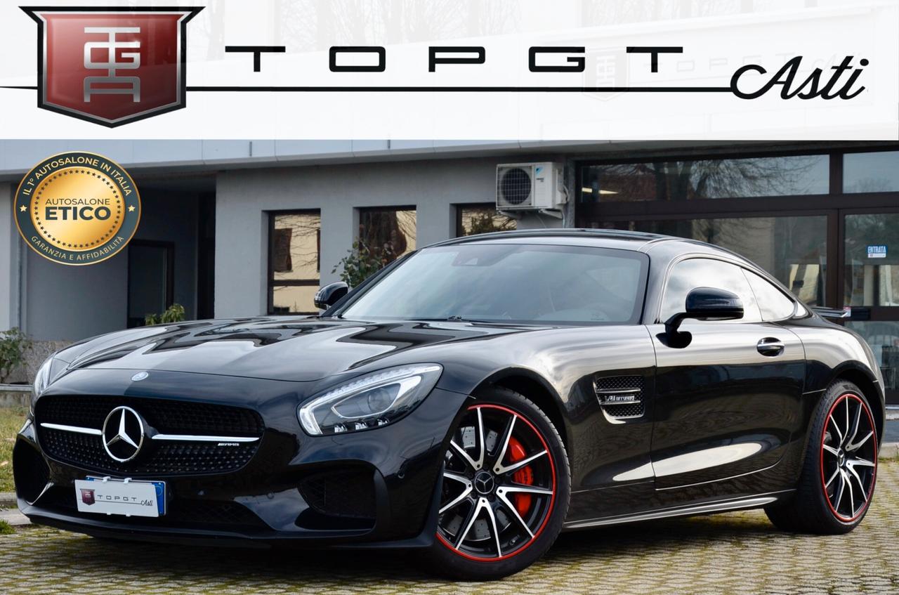MERCEDES-BENZ AMG GT S 4.0 EDITION 1 510cv AUTO, UFF ITALIANA, SERVICE MERCEDES, SCARICO SPORTIVO, TETTO, SOSPENSIONI ADATTIVE, NIGHT PACK, INSERTI IN CARBONIO, FULL LED, PERMUTE
