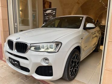 BMW X4 20D M-SPORT X-DRIVE 2.0 190CV PELLE CAM 360° NAVI ANNO 2015