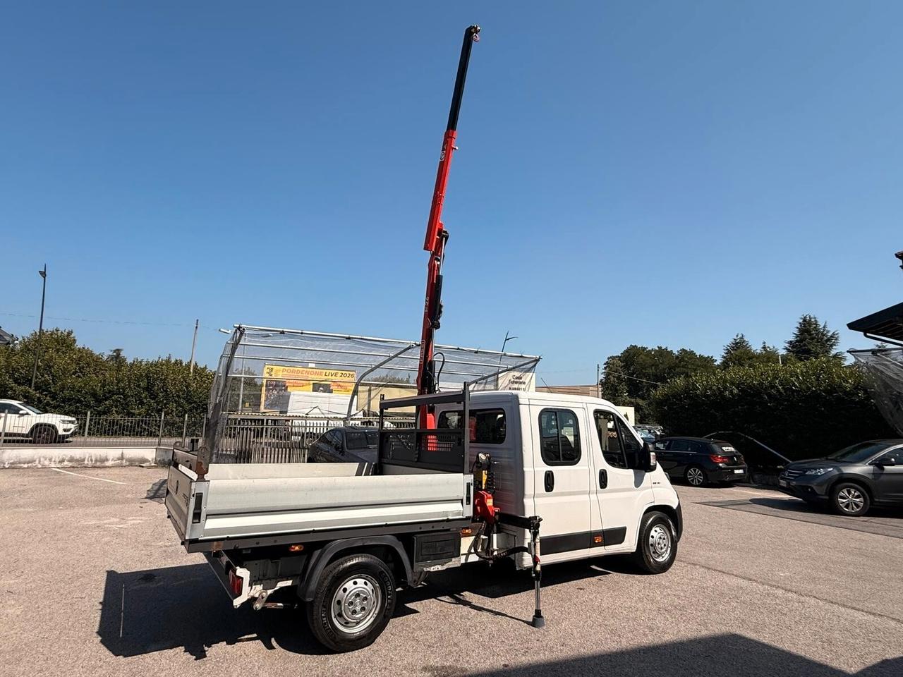 Fiat Ducato 35 2.3 MJT 130CV DOPPIA CABINA GRU