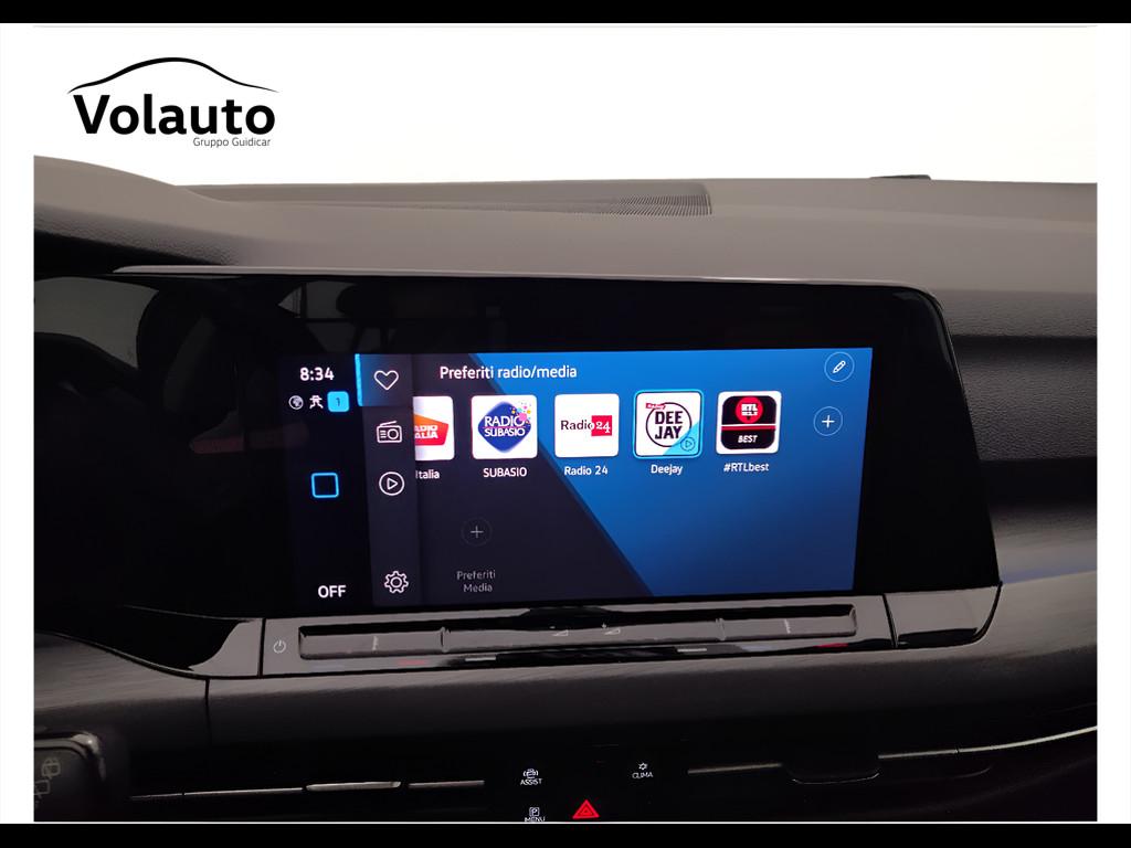 VOLKSWAGEN Golf VIII 2020 - Golf 1.5 etsi evo Style 150cv dsg