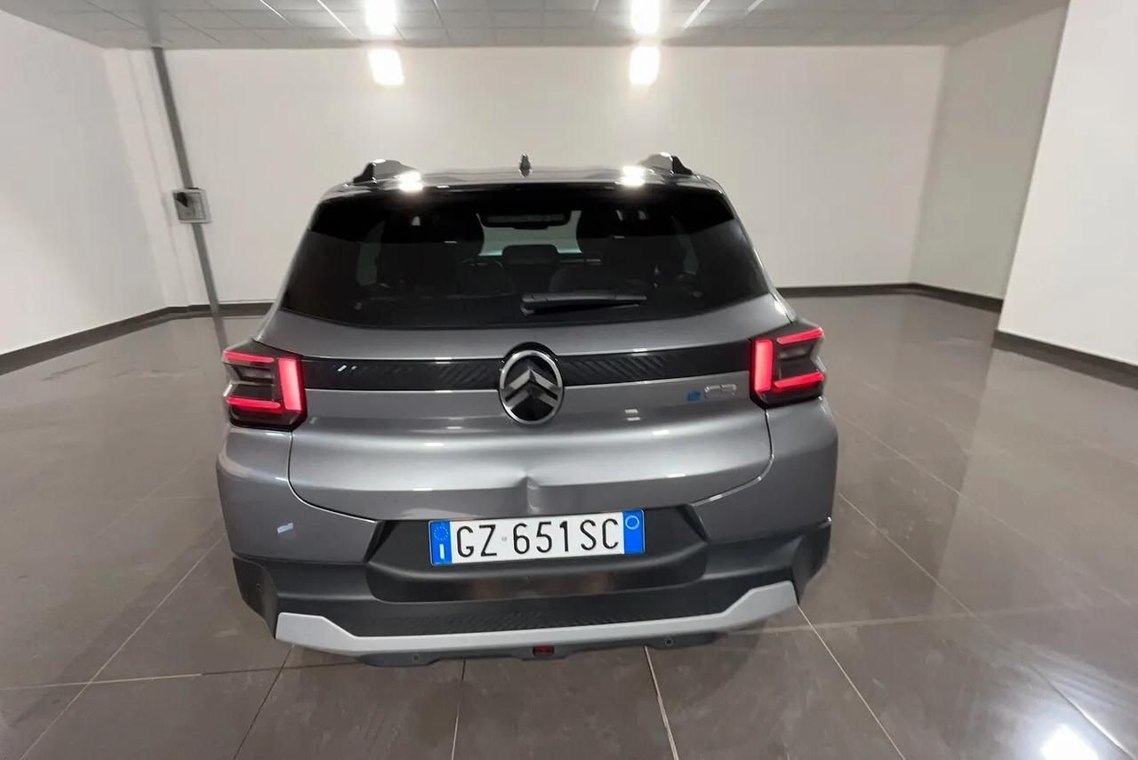 Citroen C3 e-C3 motore elettrico 113 CV Max