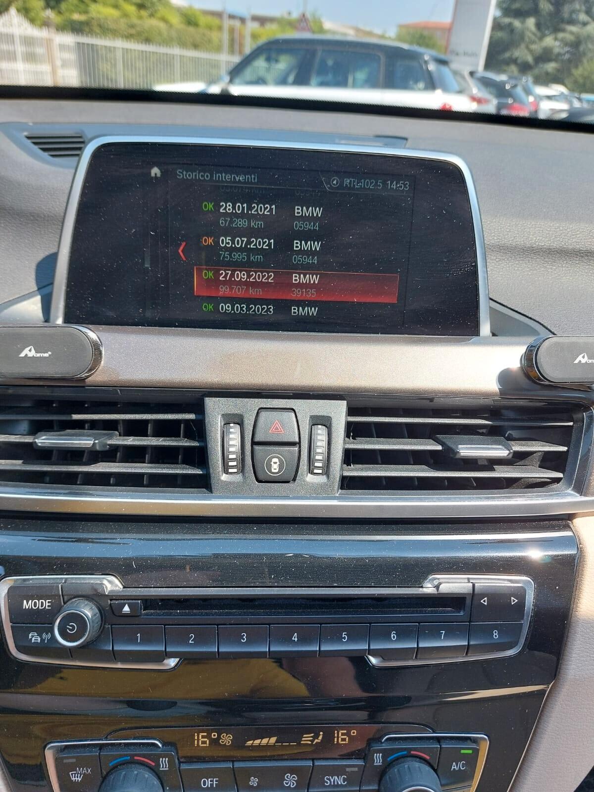 Bmw X1 sDrive16d Advantage STUPENDA UNICO PROP