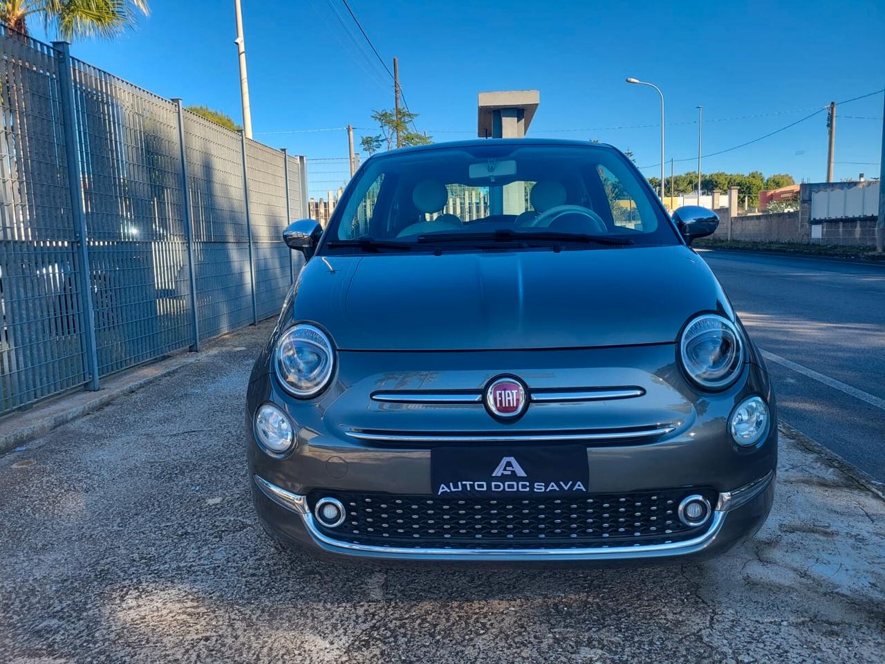 Fiat 500 1.2 Lounge+Tetto+Navy+Clima Automatico...