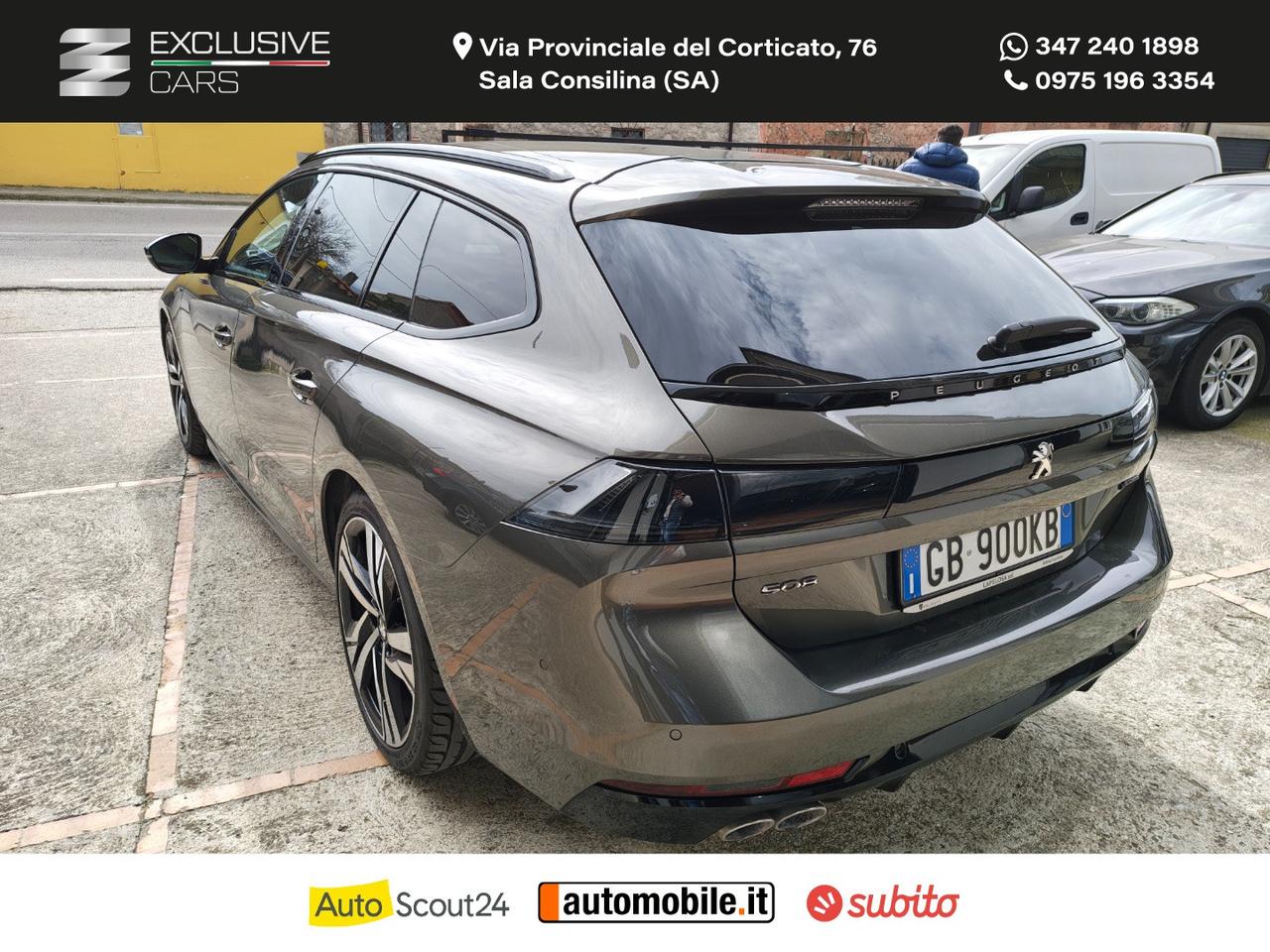 PEUGEOT 508 BlueHDi 160 S&S EAT8 SW GT Line GARANZIA UFFICIALE 24 MESI