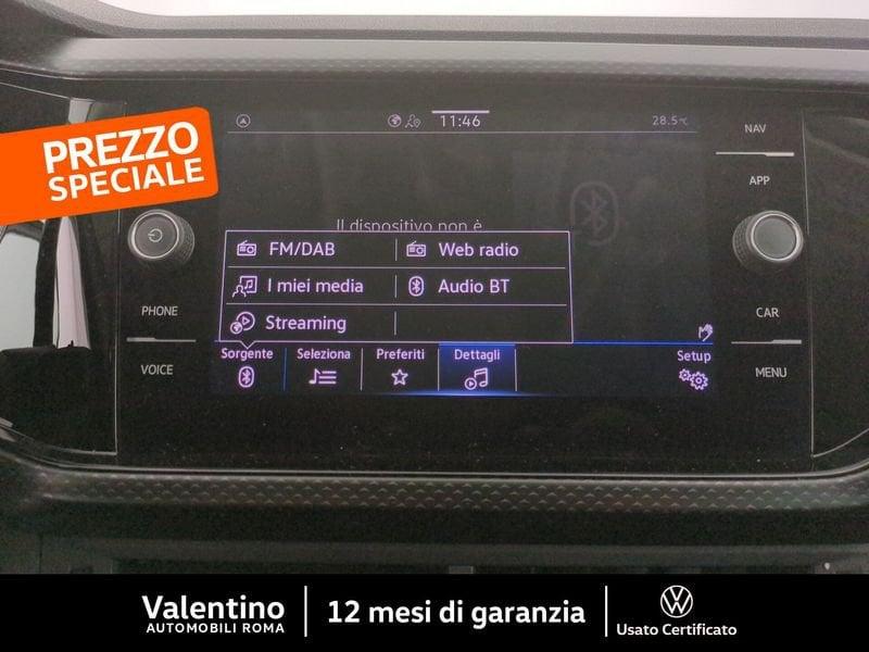 Volkswagen T-Cross 1.0 TSI 110 CV Style