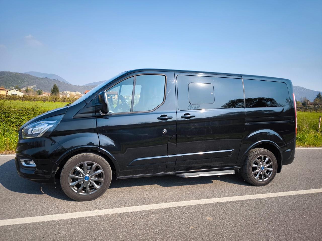FORD TOURNEO CUSTOM TDCI-TITANIUM-9 POSTI-2021-GANCIO TRAINO