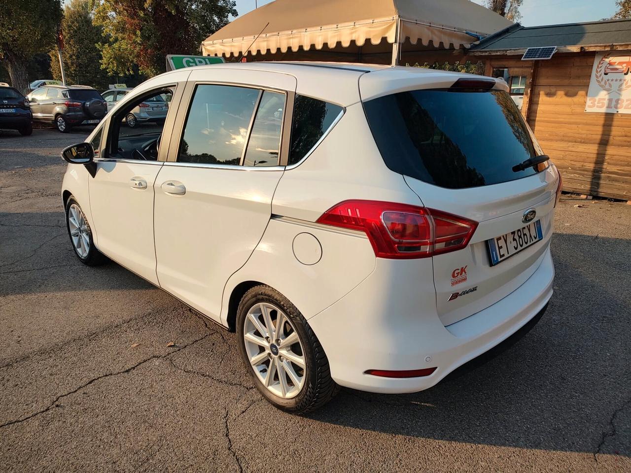 Ford B-Max 1.4 90 CV GPL Business Titanium, OK NEOPATENTATI, GARANZIA L. 12 MESI