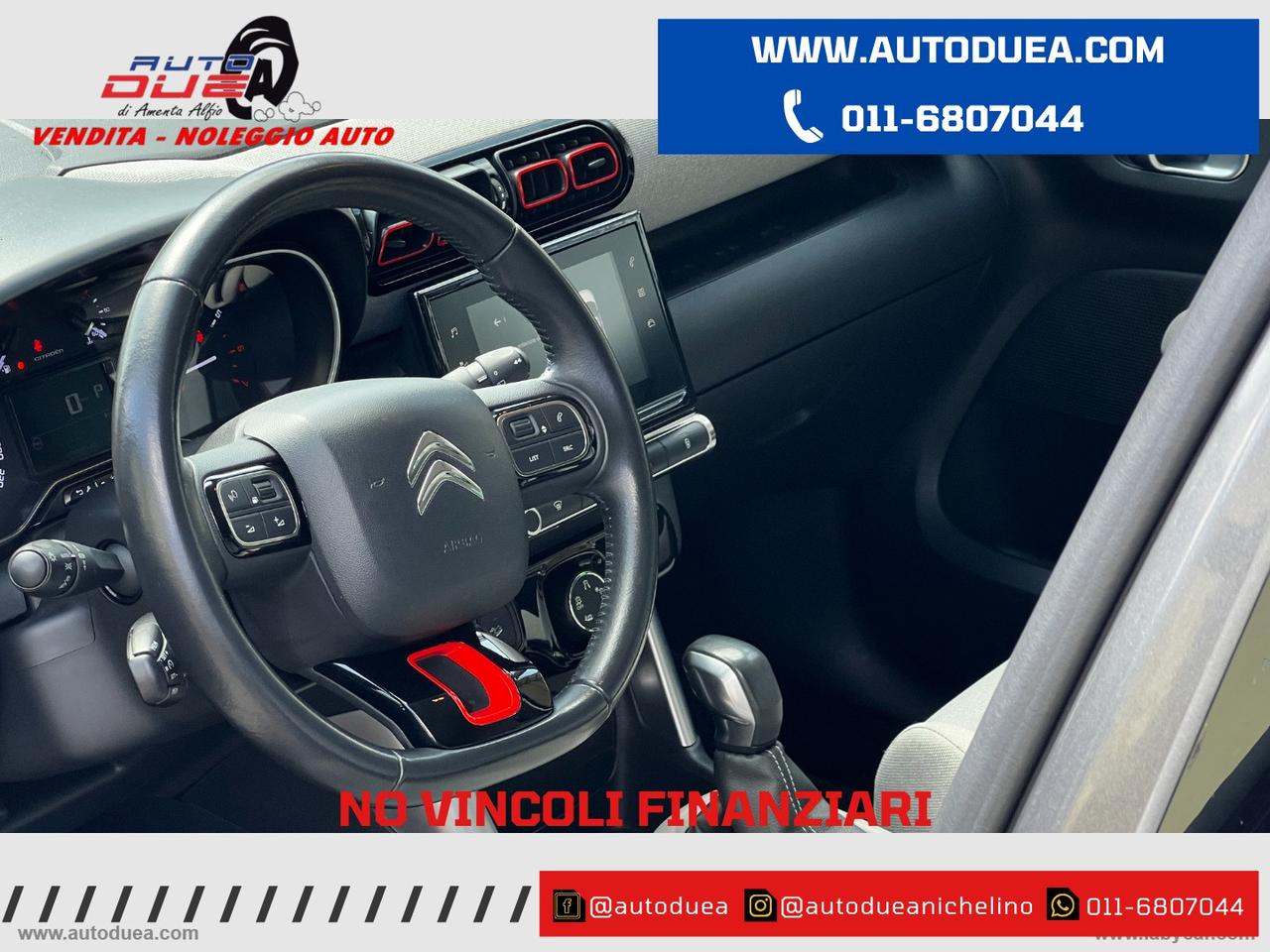 CITROEN C3 Aircross BlueHDi 120 S&S EAT6 Shine NO VINCOLI FINANZIARI