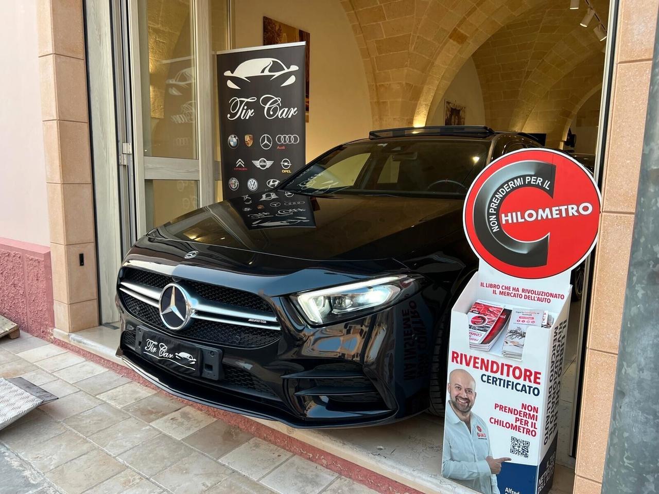 MERCEDES A35 AMG 2.0 4MATIC 306CV TETTO NAVI CAM360° ANNO 2020