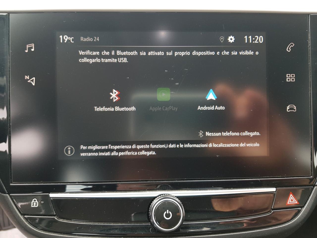 Opel Corsa 1.2 b 75cv Navy Led Cerchi 16'