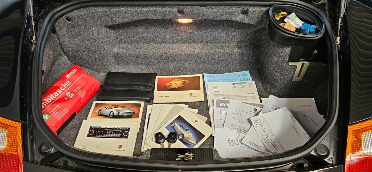 Porsche Boxster 2.5i 24v Manuale, Pelle Totale Rossa