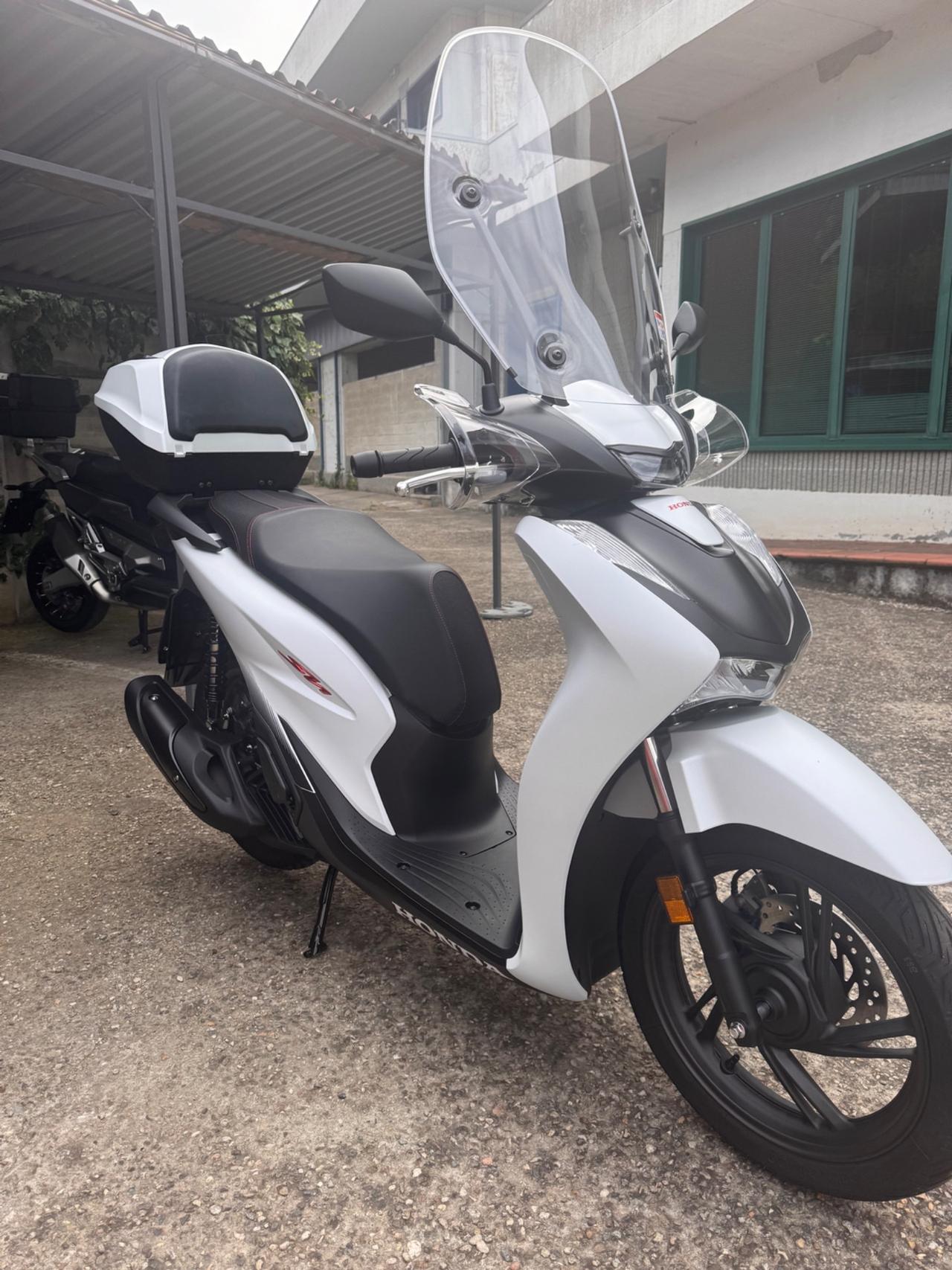 Honda SH 125 Sport Matt Pearl Cool White