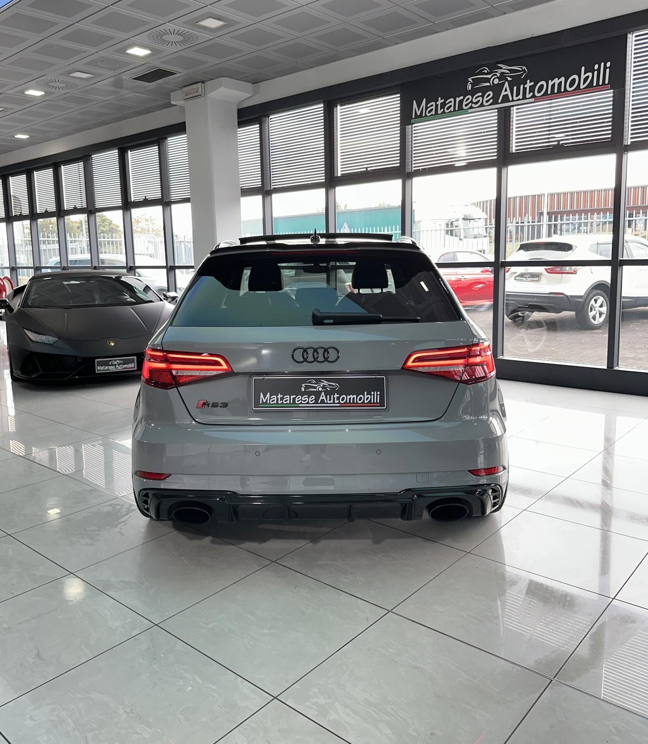 Audi A3 Audi Rs3 2.5 400CV B&O FullLed Navi TettoApribile Finanziabile Garanzia