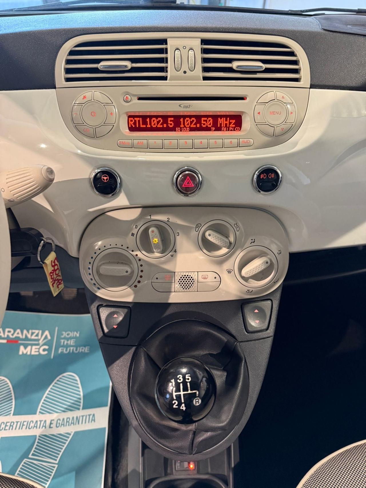 Fiat 500 1.2 -GPL-UNICO PROPRIETARIO