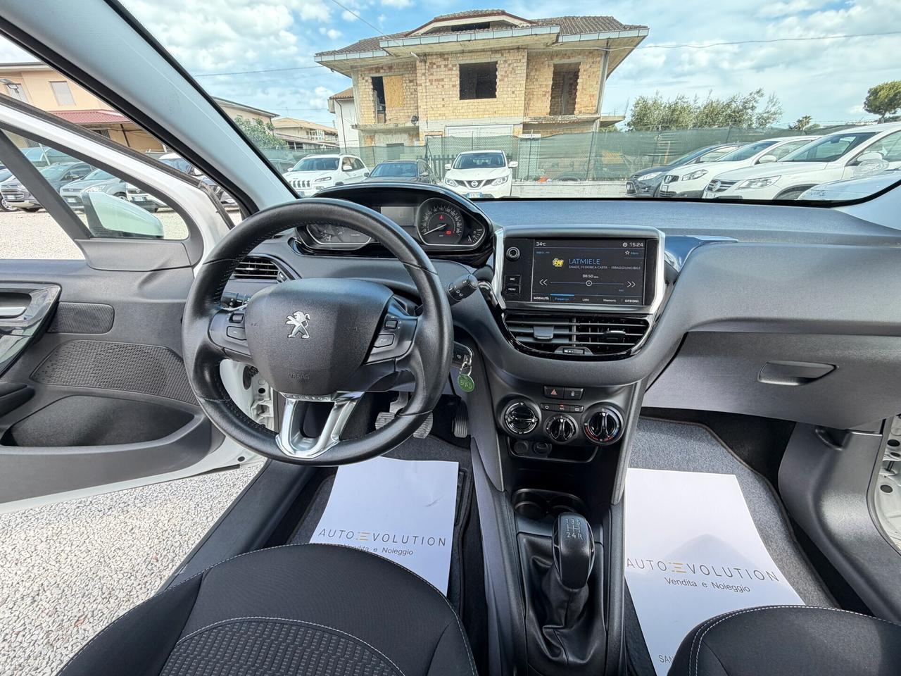 Peugeot 208 HDi 75cv 5 porte 25.380 km unico proprietario