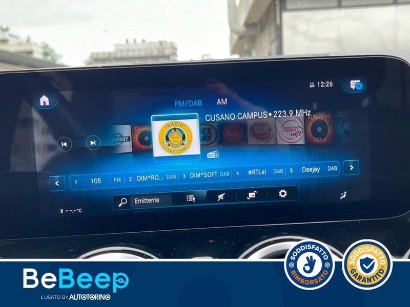 Mercedes-Benz GLA 200 D SPORT AUTO