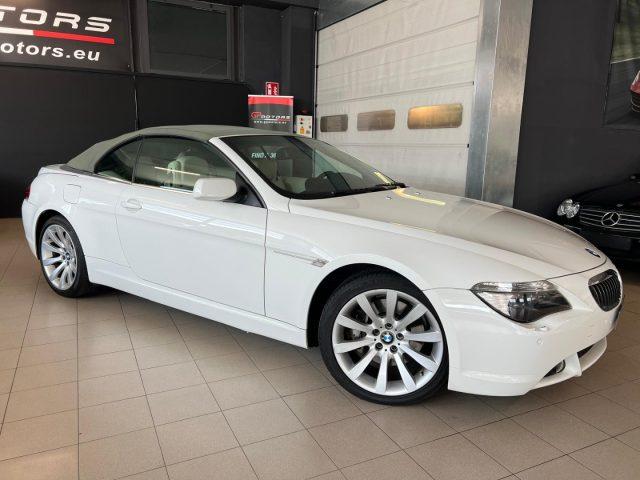 BMW 650 i Cabrio 367CV ! 1 PROPRIETARIO ! BIANCA ORIGINAL
