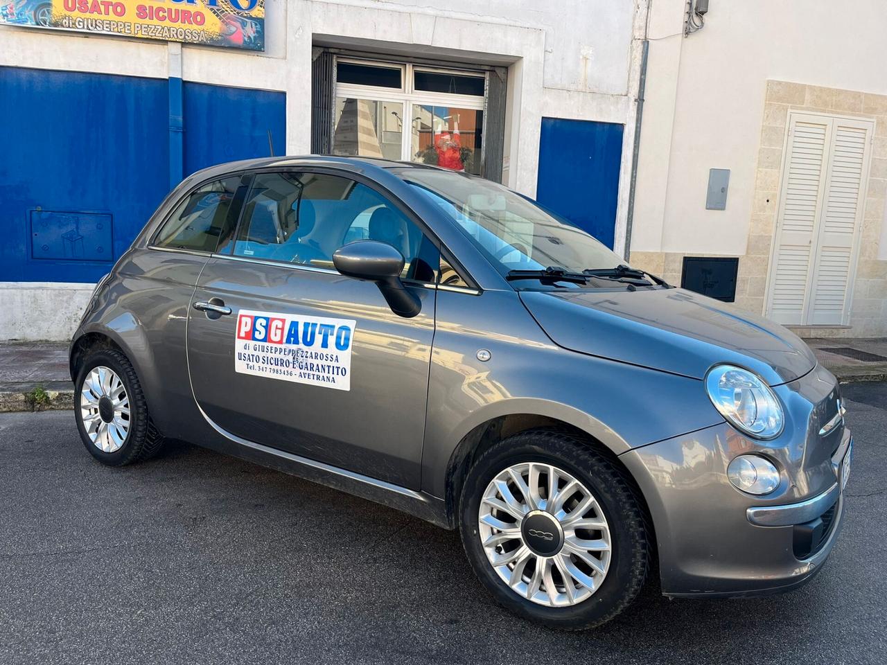 FIAT 500 1.2 BENZ LOUNGE 51KW 70CV 2013 99000 KM DISTRIBUZ FATTA TETTO BLOCKSHAFT