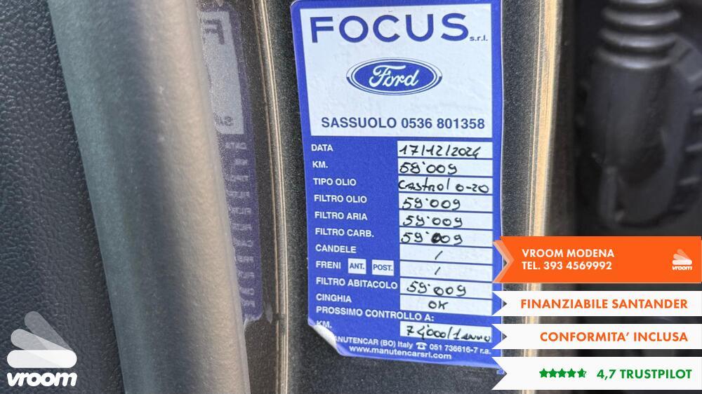 FORD Focus 4ª serie Focus 1.5 EcoBlue 115 CV a...