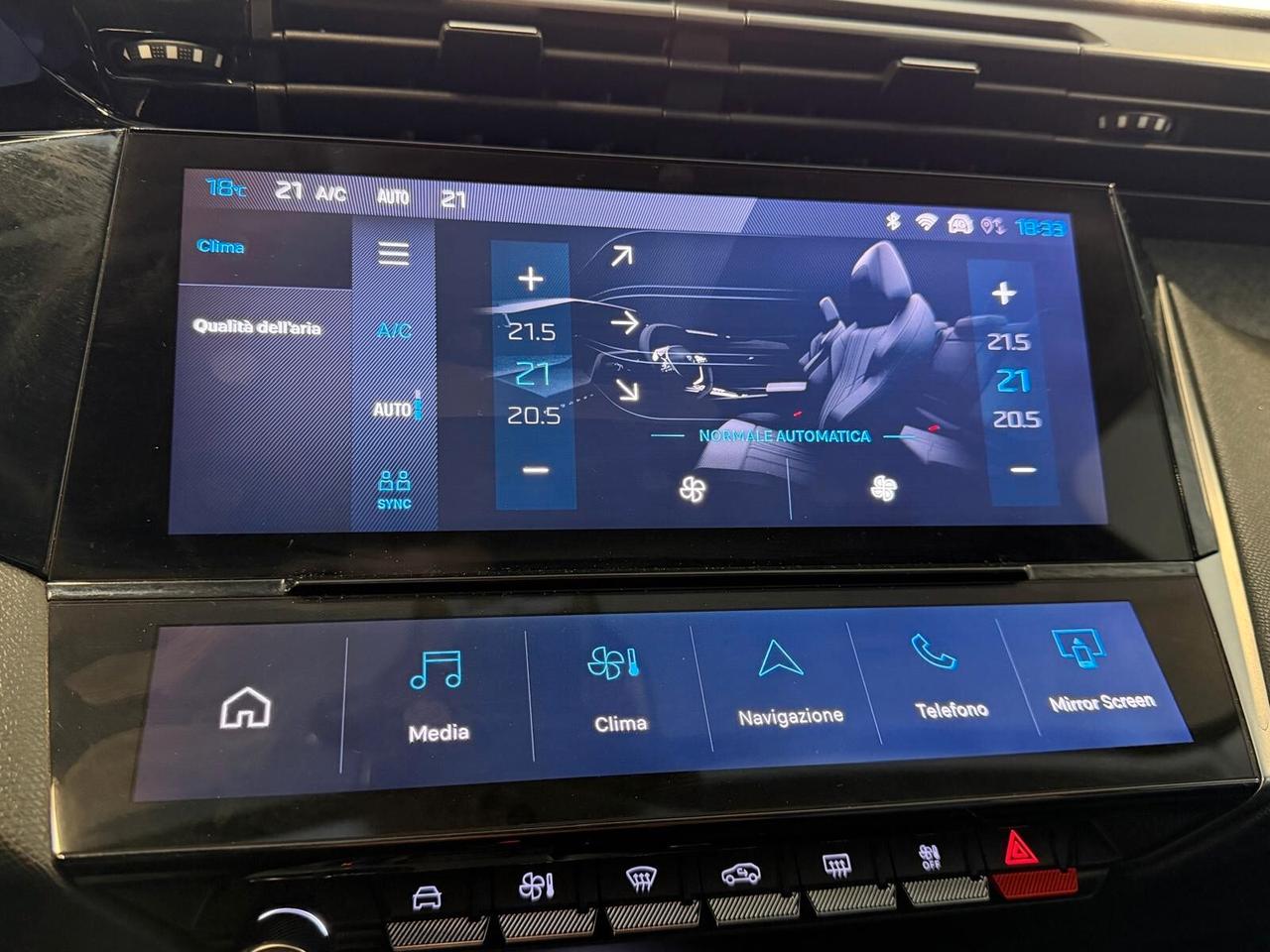 PEUGEOT 308 S.W. ALLURE 1.5 EAT8 130CV PELLE NAVI OK NEOPATENTATI ANNO 2023