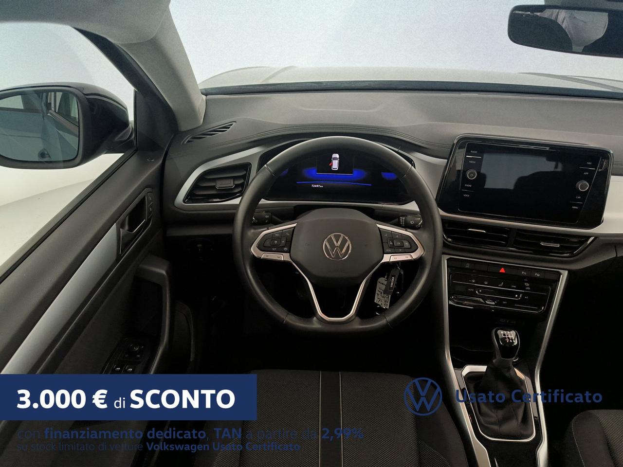 Volkswagen T-Roc 1.0 tsi life 110cv