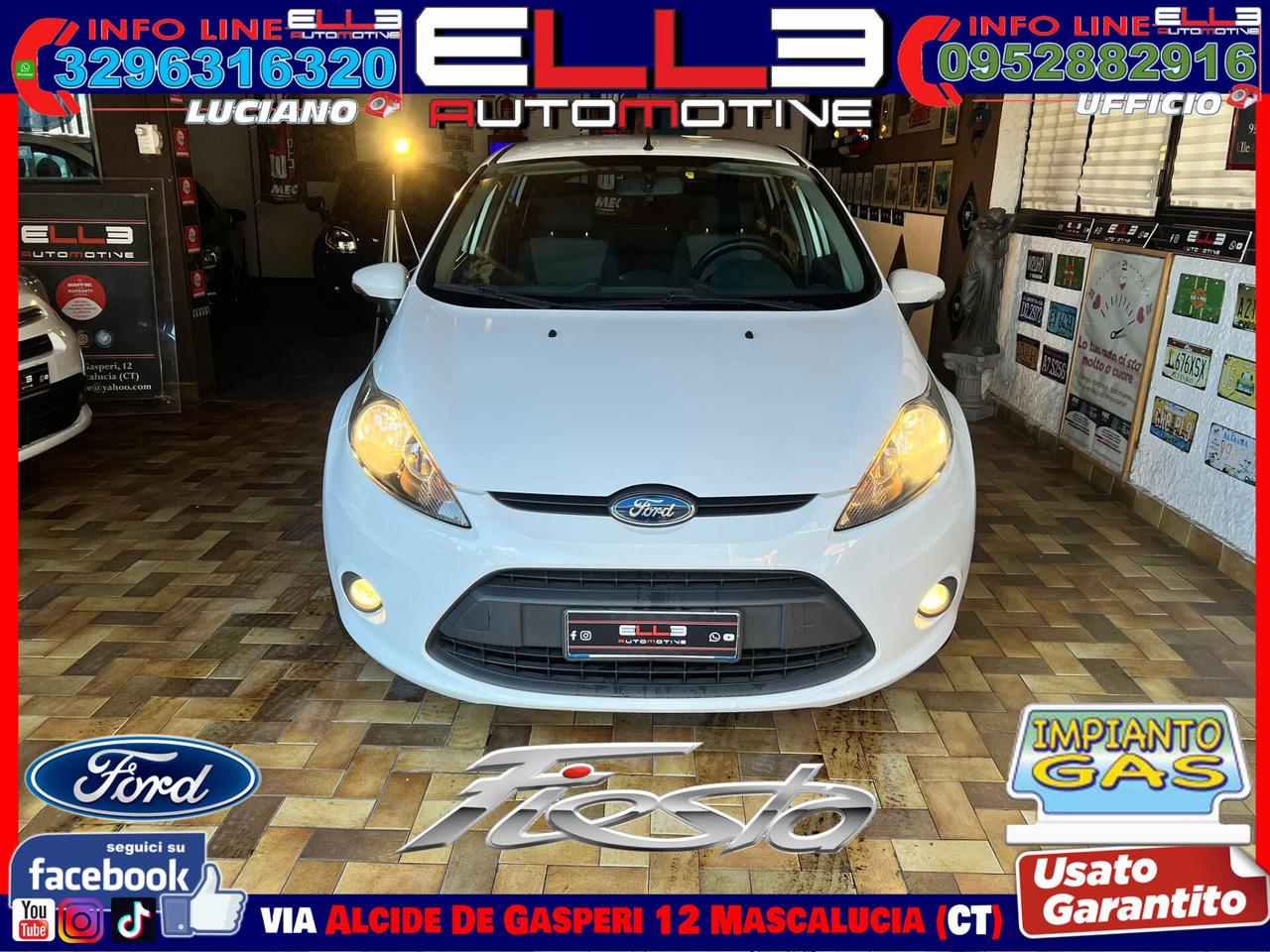 Ford Fiesta Fiesta 1.4 5 porte Bz.- GPL