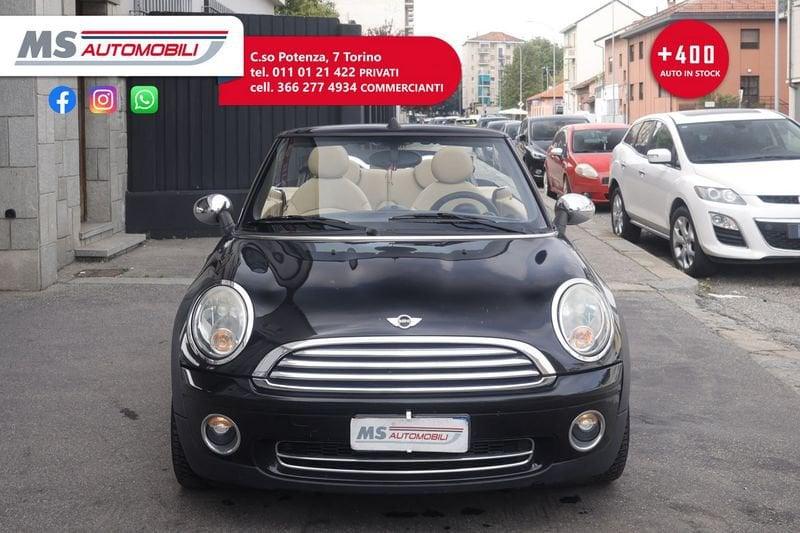 MINI Mini MINI Cooper Mini Cabrio 1.6 Cooper 120cv 88KW ANNO 2009