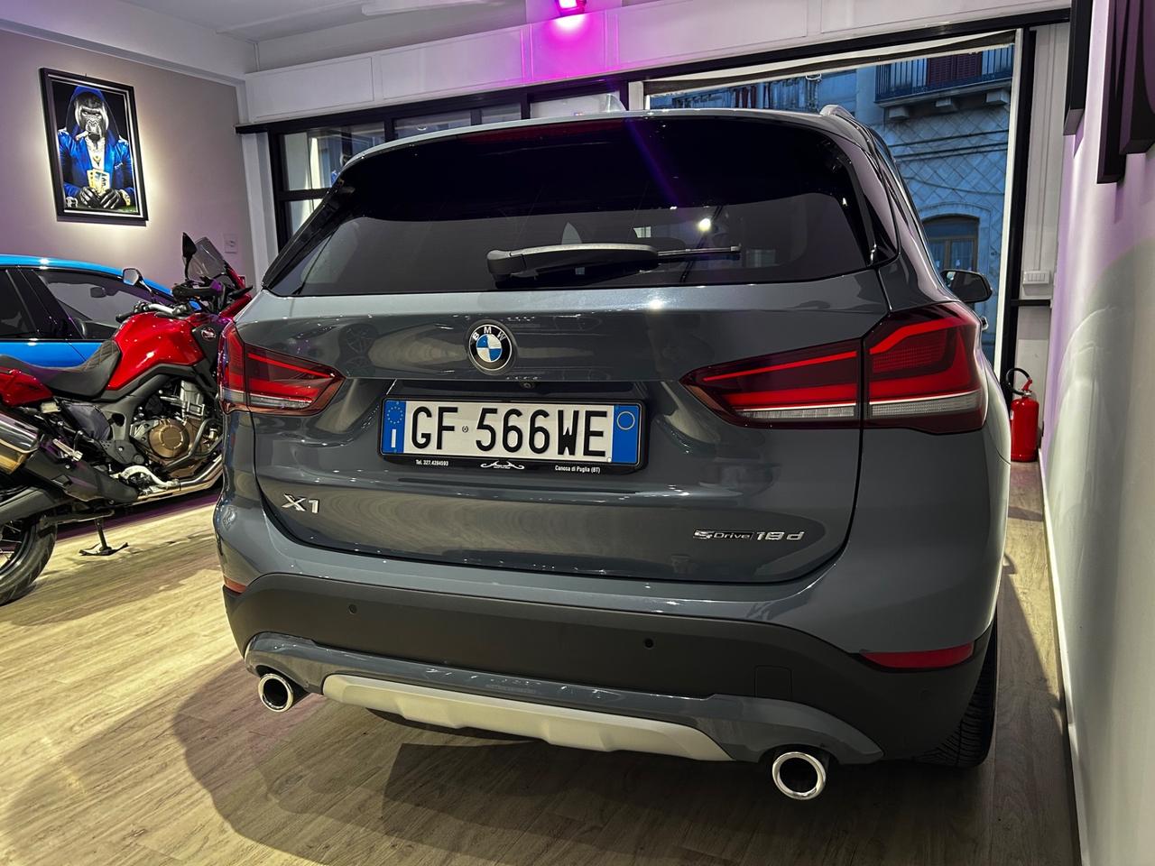 Bmw X1 sDrive18d xLine Plus Grigio Storm Bay