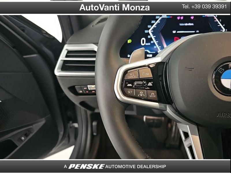 BMW Serie 3 318d Touring mhev 48V MSport auto con gancio traino