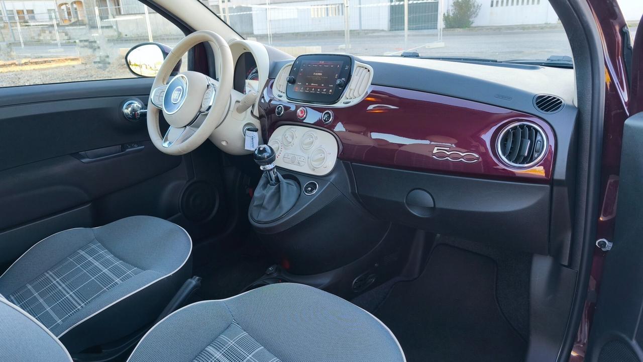 FIAT 500 1.2 69CV Lounge GAS 2019