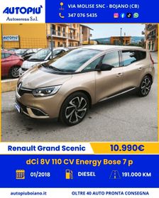 Renault Grand Scenic dCi 8V 110 CV Energy Bose 7 posti E6B