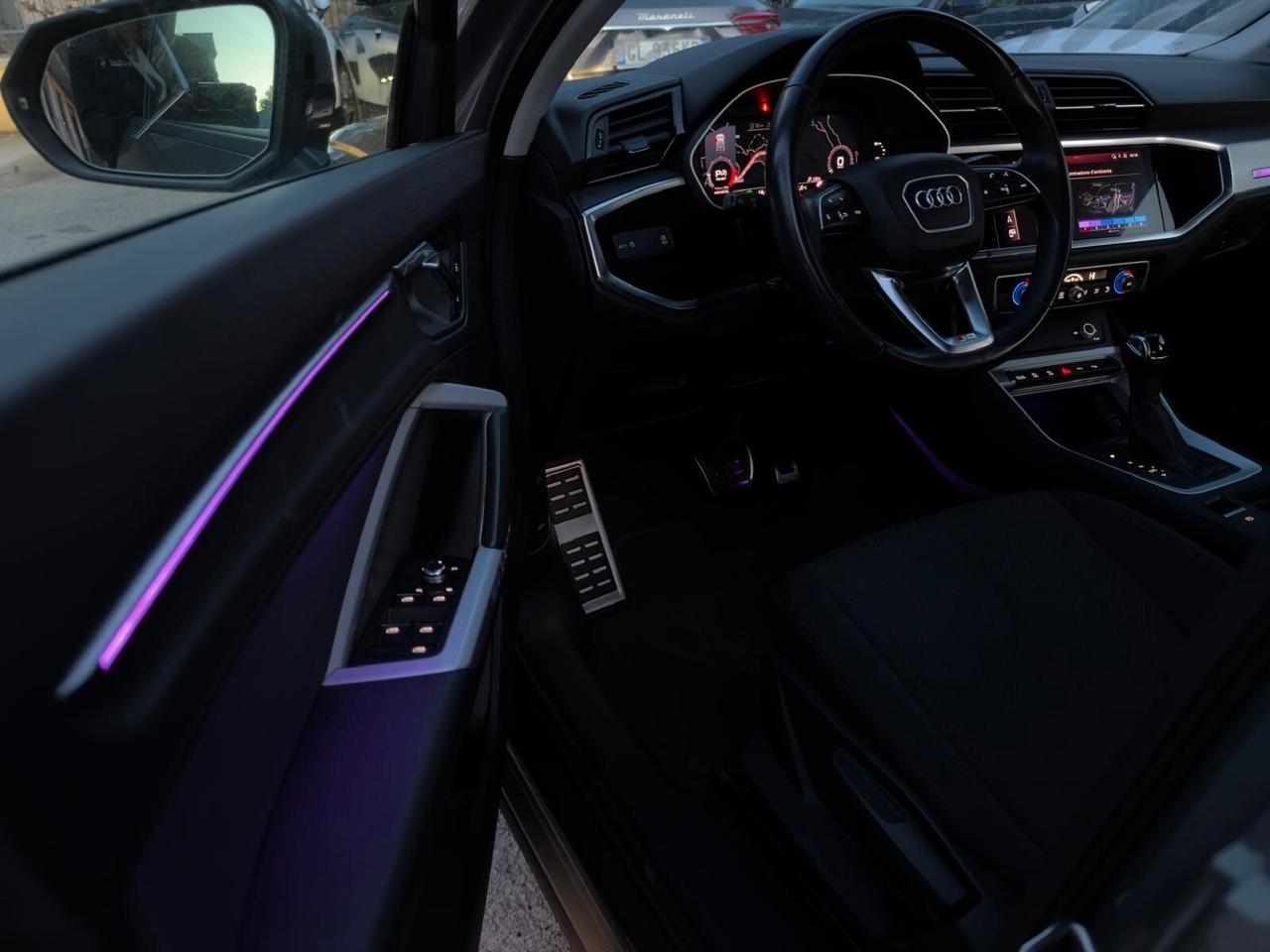 Audi Q3 35 TDI 150CV S tronic IDENTITY BLACK - S-LINE FULL - MY 21