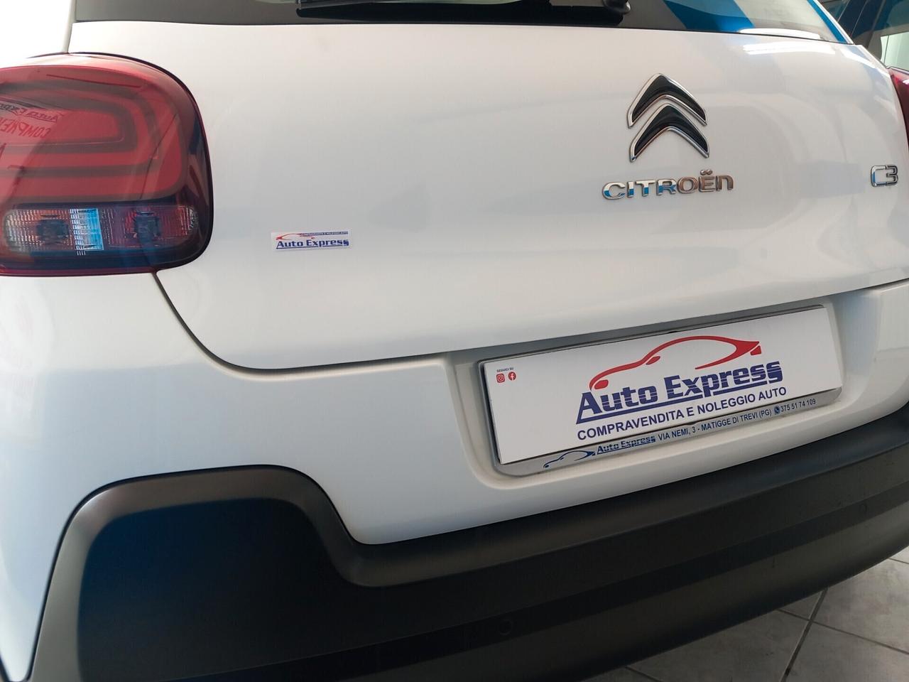 Citroen C3 anno 2019 1.2 benzina 104 mila km