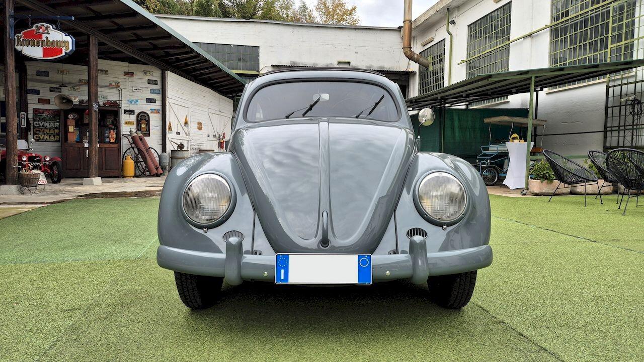 Volkswagen Maggiolino “Ovalino“ Standard Ragtop Sunroof - 1957