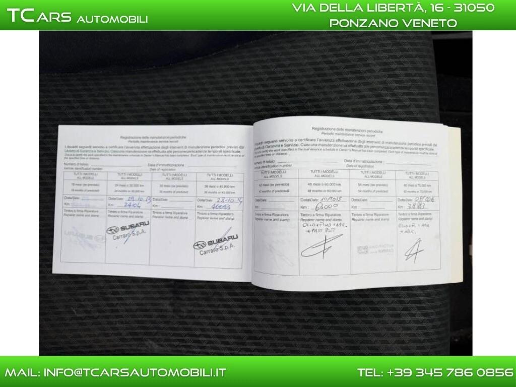 SUBARU TREZIA 1.4d-TETTO PANORAMICO-KM CERTIFICATI