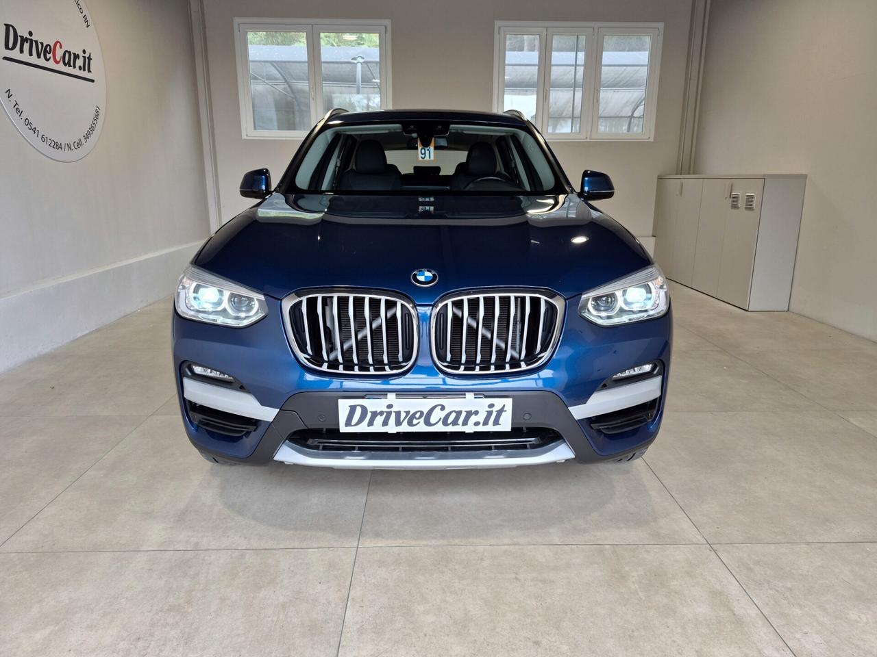 BMW X3 XDRIVE 20D XLINE *24 MESI DI GARANZIA* PELLE LED NAVI RETROCAM. CARPLAY
