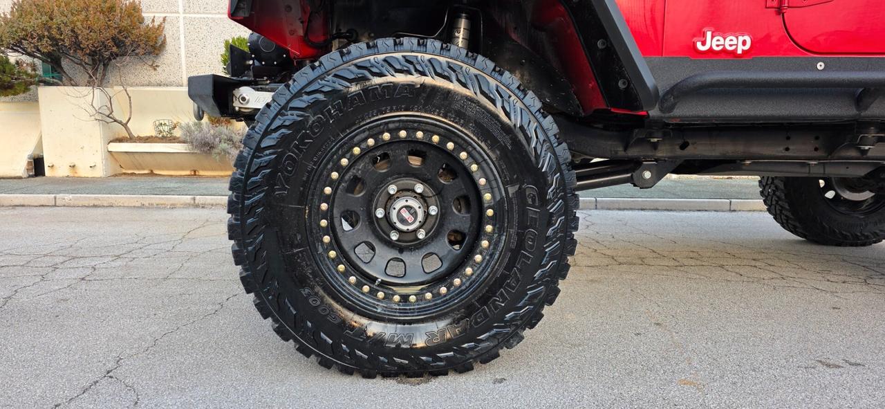 Jeep Wrangler Ponti patrol omologata aria condizionata