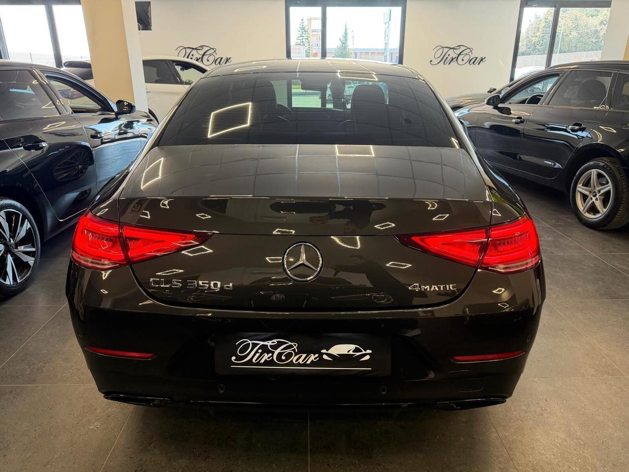 MERCEDES CLS 350D PREMIUM 4MATIC 3.0 286CV PELLE NAVI CAM360° ANNO 2019
