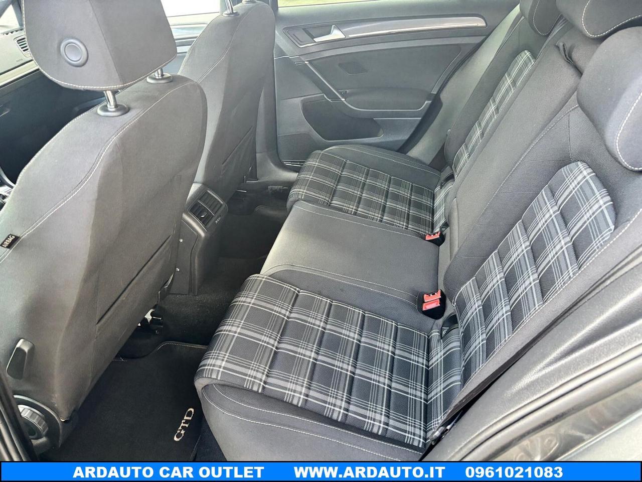 Vw Golf 7.5 GTD 2.0 tdi 184 cv Dsg