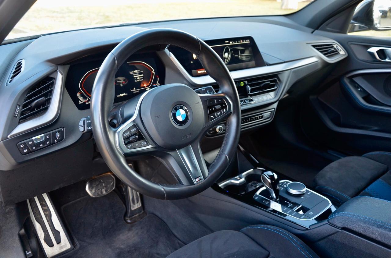 BMW 118d MSPORT 150cv AUTO, GARANZIA UFFICIALE BMW, UFFICIALE ITALIANA, EURO 6D, PACCHETTO MANUTENZIONE, FARI LED, PERMUTE