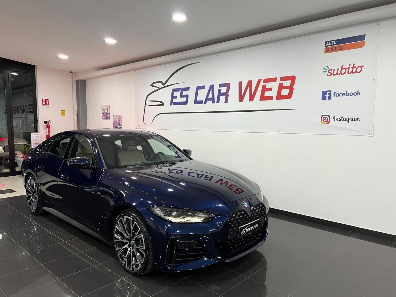 BMW 420d GC mhev 48V XDrive MSport aut. 190 cv