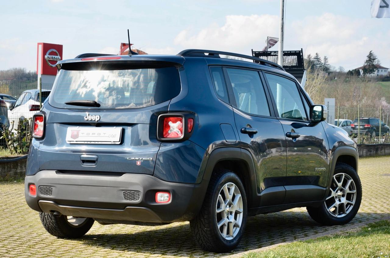 JEEP RENEGADE 1.6 MJT LIMITED 2WD 130cv, PREZZO REALE, SERVICE JEEP, UFF ITALIANA, EURO 6D, APPLE ANDROID, RETROCAMERA, PERMUTE
