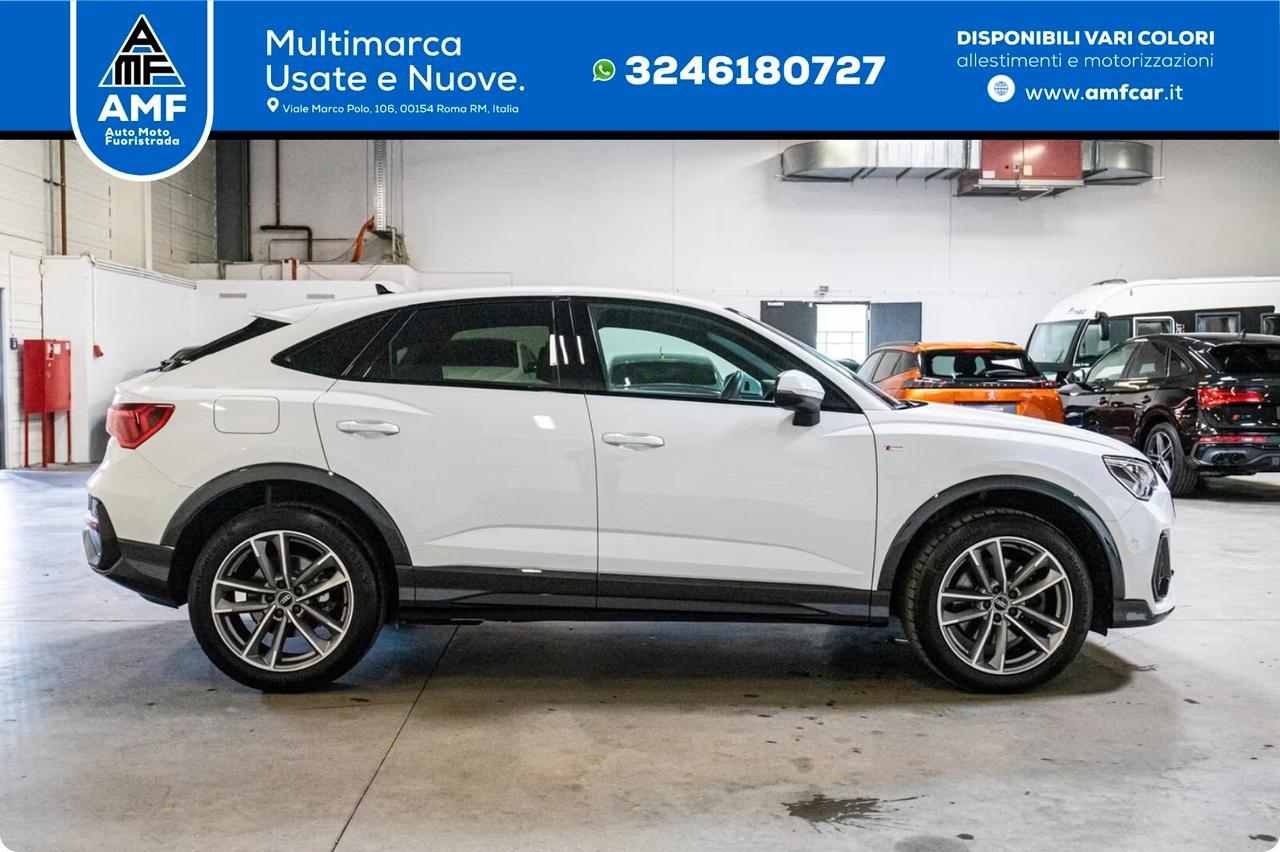 Audi Q3 Sportback 45 TFSIe S-Line Fari Matrix