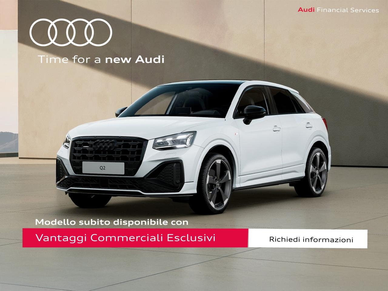 Audi Q2 40 2.0 tfsi identity black quattro s-tronic