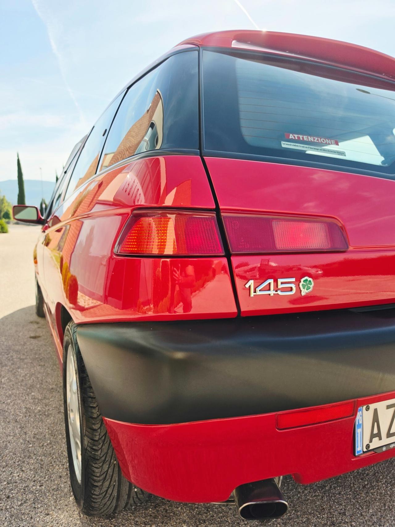 Alfa Romeo 145 2.0i 16V Quadrifoglio TOP Condition UNICOPROPRIETARIO